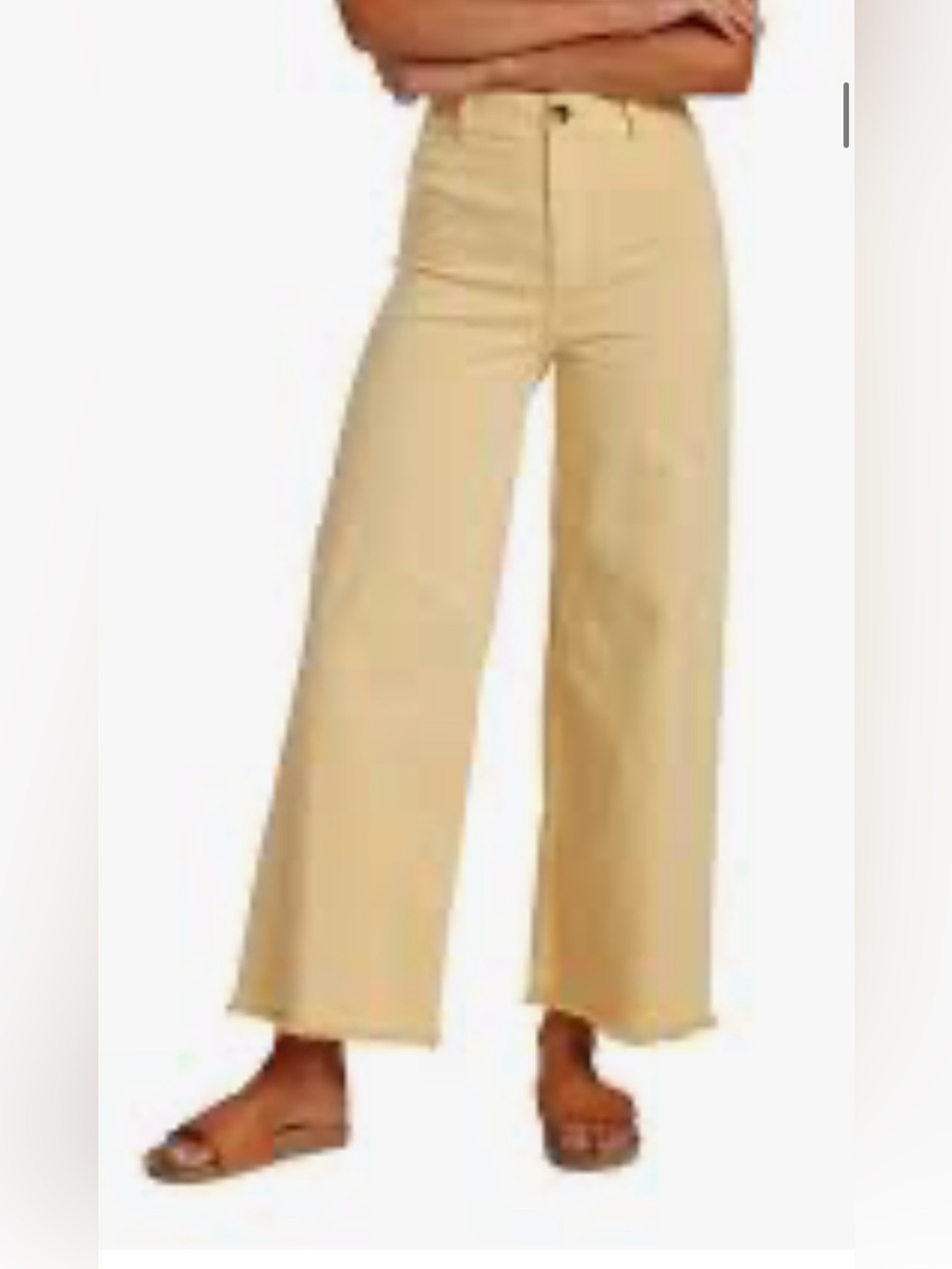 Billabong Free Fall Long Corduroy Wide Leg Pants